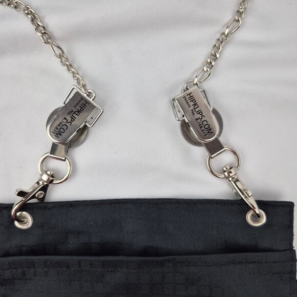 The Hip Klips Bag with Crossbody Chain Strap Black EMF - Picture 6 of 14